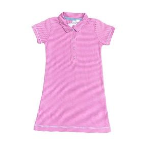 🆕 Petit Bateau Purple Stripe Cotton Polo Dress